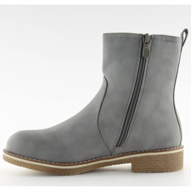 Grå platta klackar 0-253 Grå 2