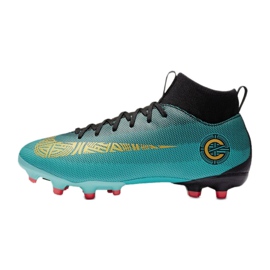 Nike Mercurial Superfly 6 Academy Gs CR7 Mg Jr AJ3111-390 fotbollsskor blå 1