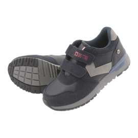 Kardborrbonares sportskor 374084 Navy Blue Big Star blå 5