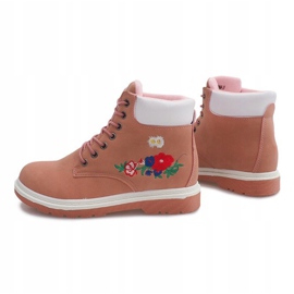 Warm Timber Boots SJ1669-3 Rosa 2