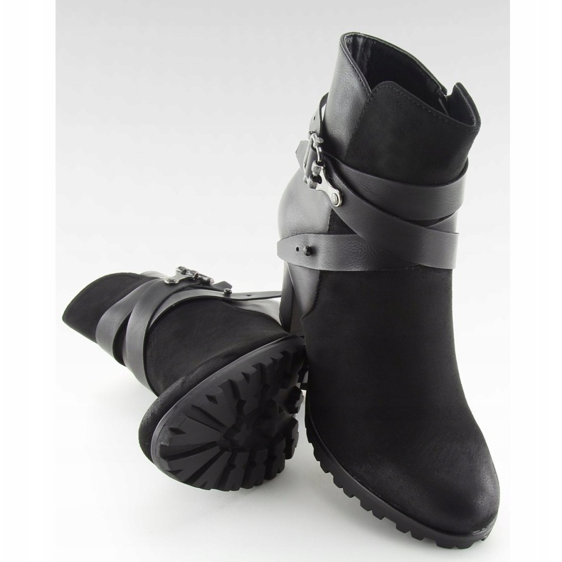 Svart 8287 Svarta höga klackar 1