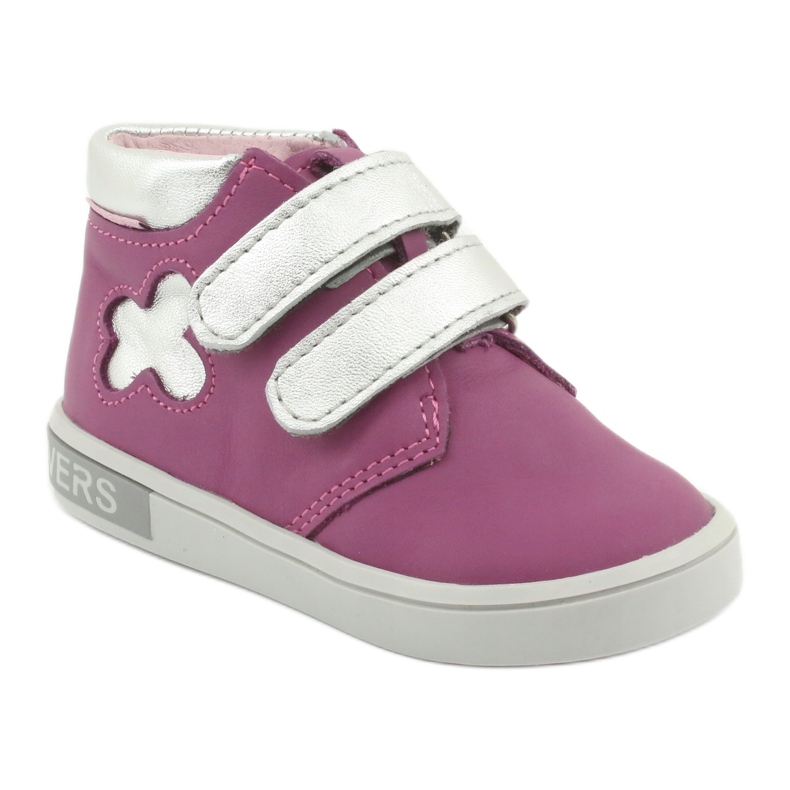 Mazurek kardborreband rosa grå 1