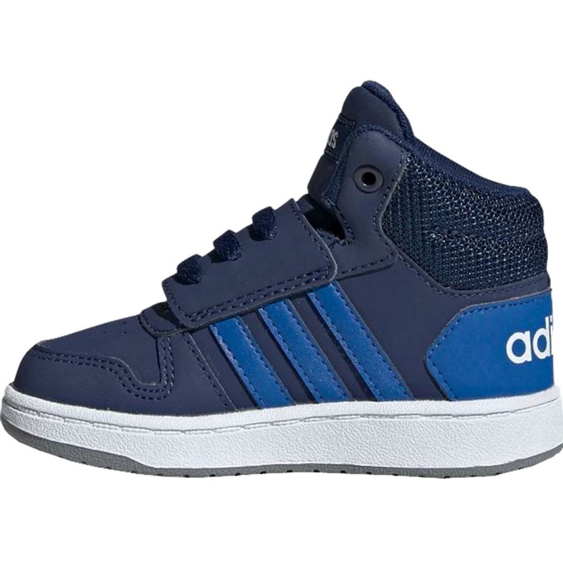 Adidas Hoops Mid 2.0 EE6714 barnskor marinblå 2