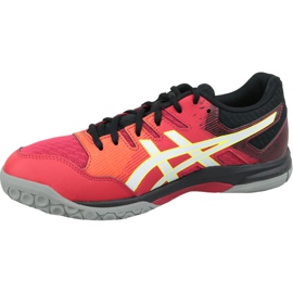 Asics Gel-Rocket 9 M 1071A030-600 volleybollskor röd mångfärgad 1