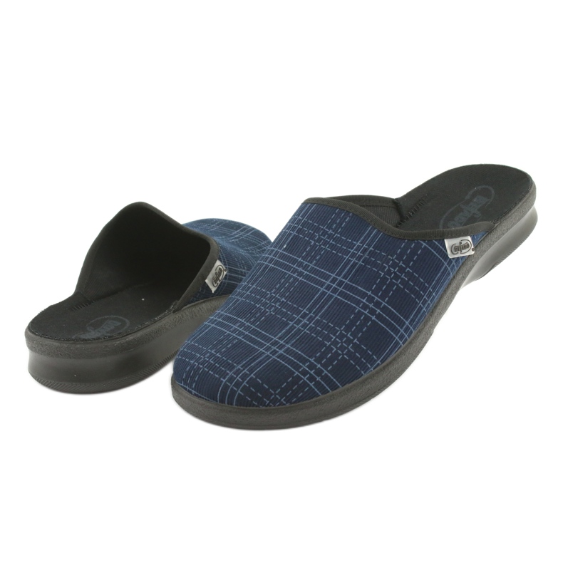 Befado herrskor pu 548M010 marinblå blå 4