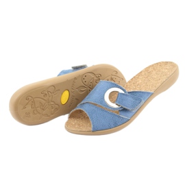 Befado damskor pu 265D015 blå 4