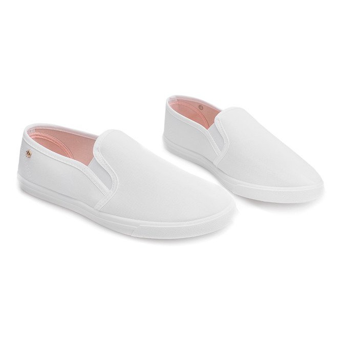 Sneakers Slip On B703 Vit 1