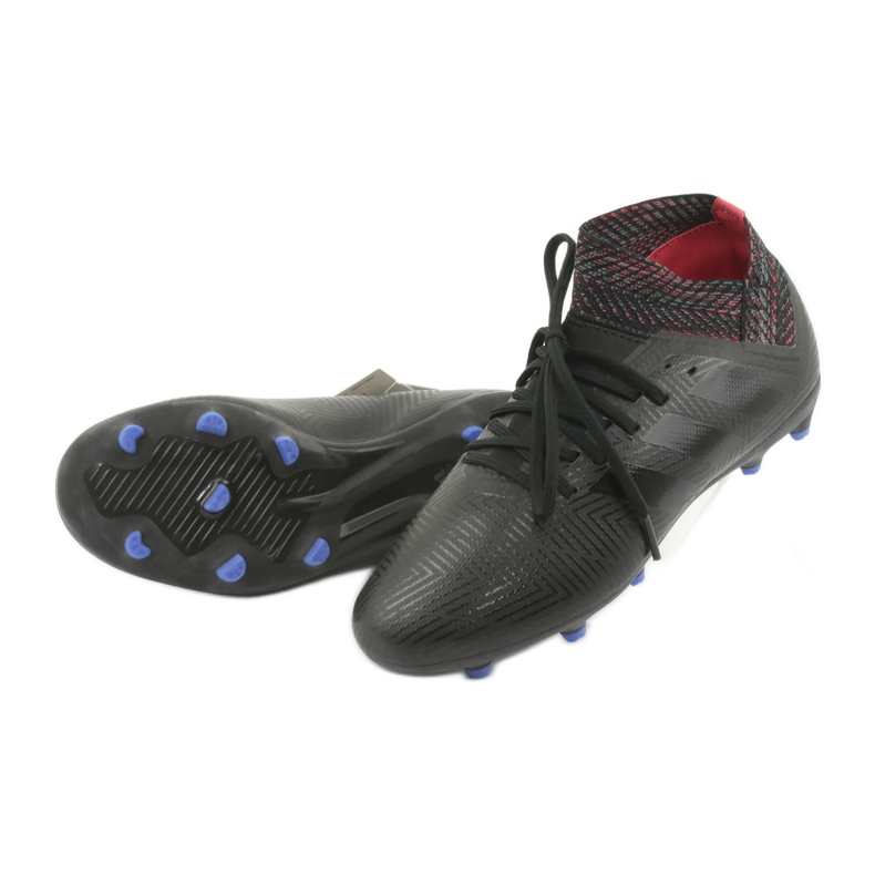 Adidas Nemeziz 18.3 Fg Jr D98016 fotbollsskor svart 4