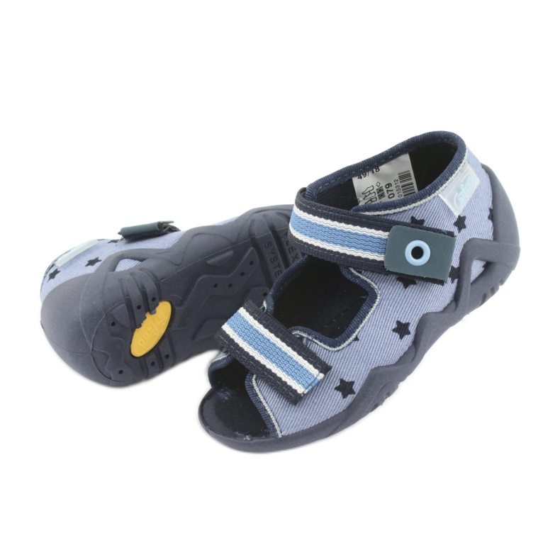 Befado blå barnskor 250P079 marinblå 4