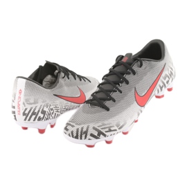 Nike Mercurial Vapor 12 Academy Neymar FG / MG M AO3131-170 fotbollsskor vit 3