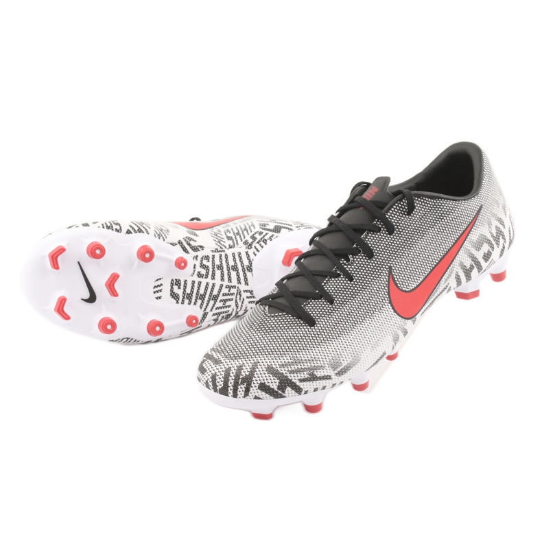 Nike Mercurial Vapor 12 Academy Neymar FG / MG M AO3131-170 fotbollsskor vit 4
