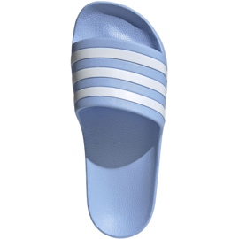 Adidas Adilette Aqua W EE7346 tofflor blå 1
