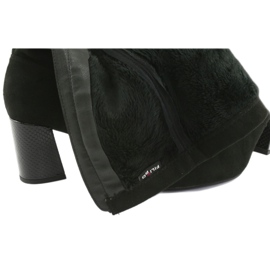 Svarta Filippo 1028 knähöga stövlar 4