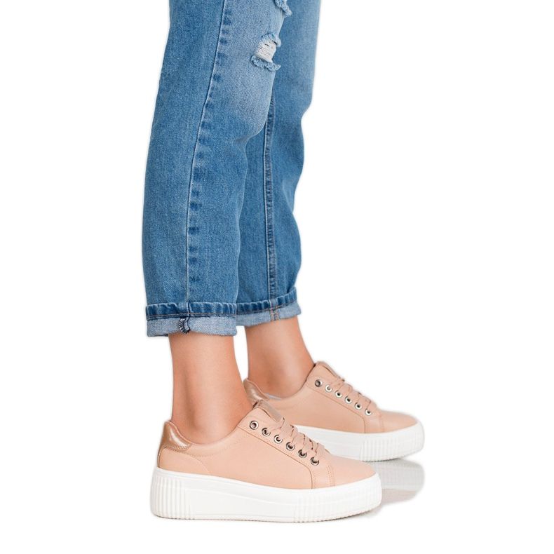 Kylie Sportskor På Plattformen brun 2