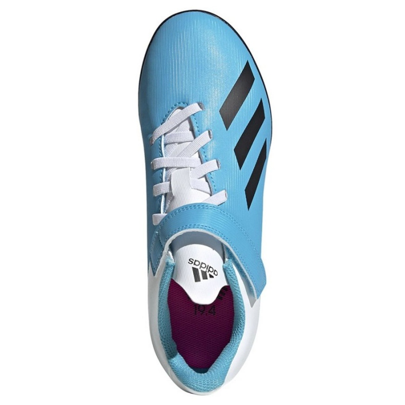 Adidas X 19.4 H&amp;L Tf Jr EF9126 blå skor 1