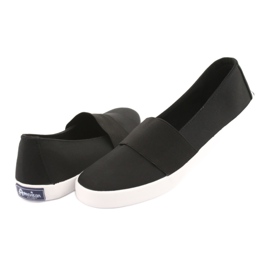 Svarta American Club slip-on sneakers 4