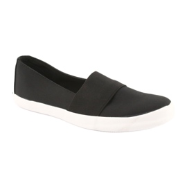 Svarta American Club slip-on sneakers 1