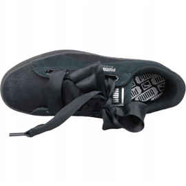 Puma Suede Heart Pebble W 365210-04 svart mångfärgad 2