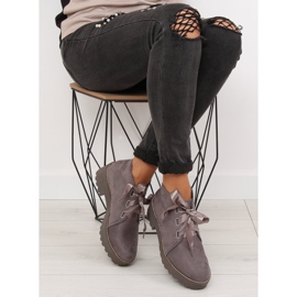 Grå stövlar för kvinnor grå LL219 Grå 1