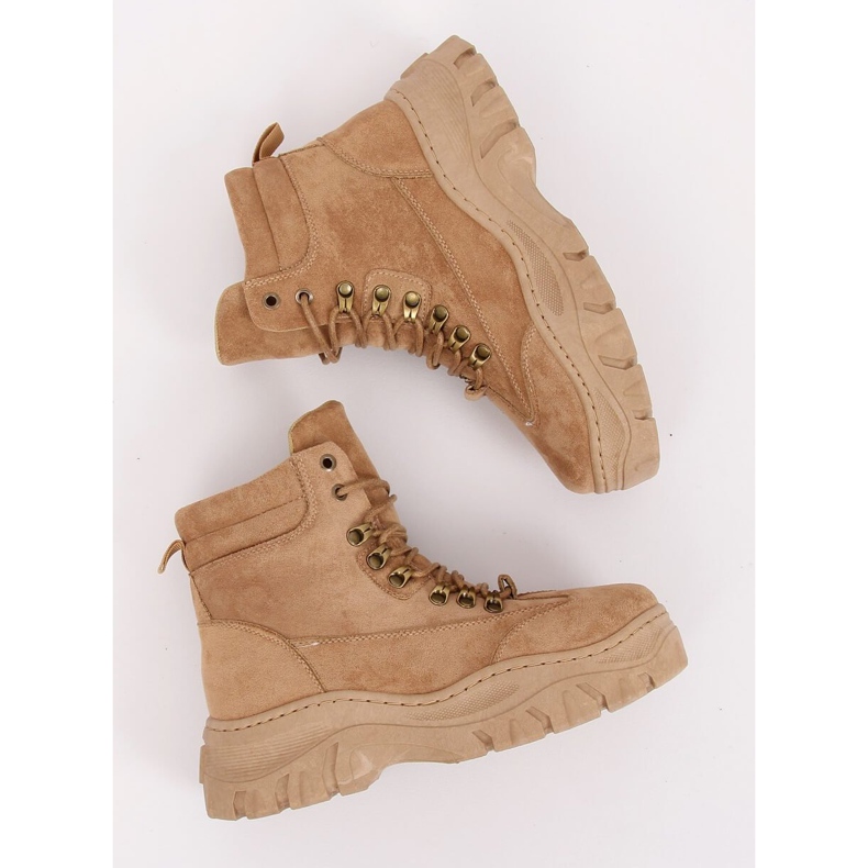 Trappers bruna sportstövlar 1967 Khaki 2