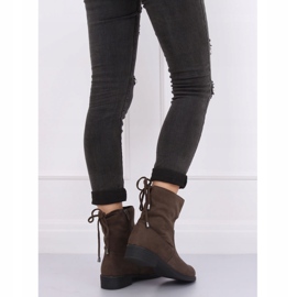 Gröna damstövlar i khaki 7378-PA Green kaki 1