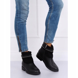 Svarta Chelsea-stövlar för kvinnor HFN-2276-2 Svart 1