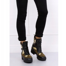 Camo stövlar GLV003 Olive grön 1