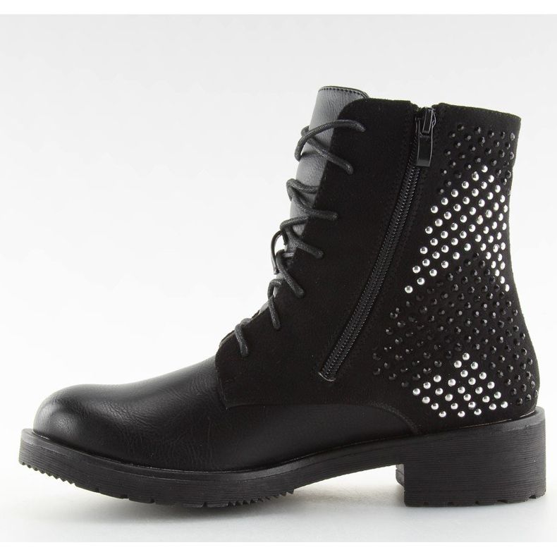 Svarta stövlar för kvinnor FC-H65 Svart 1