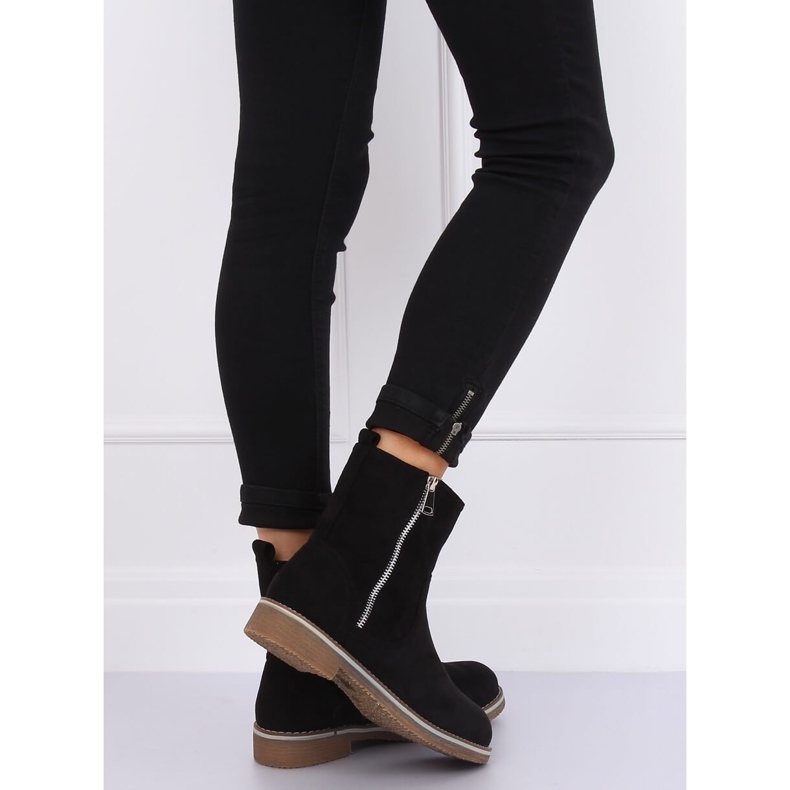 Svarta damstövlar 0-255 Svart 2