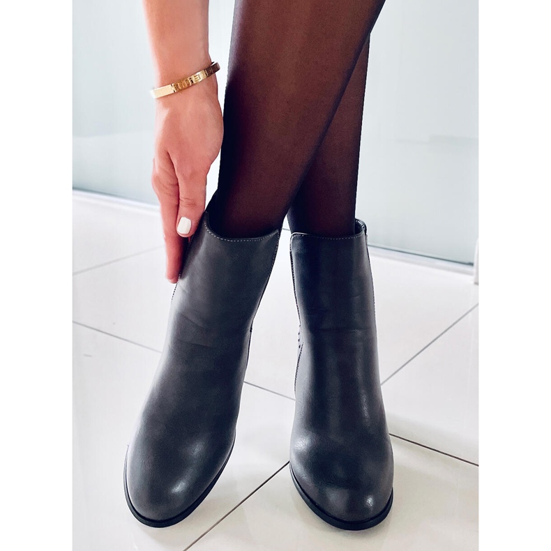 Klassiska grå höga klackar grå 88097 Grå 2