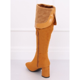 Honung höga klackar YQ215 Gul 2