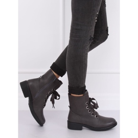 Grå Snörstövlar grå ZX2805 Grå 1