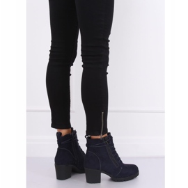 Marinaskor på skyddet W358 Blå marinblå 1