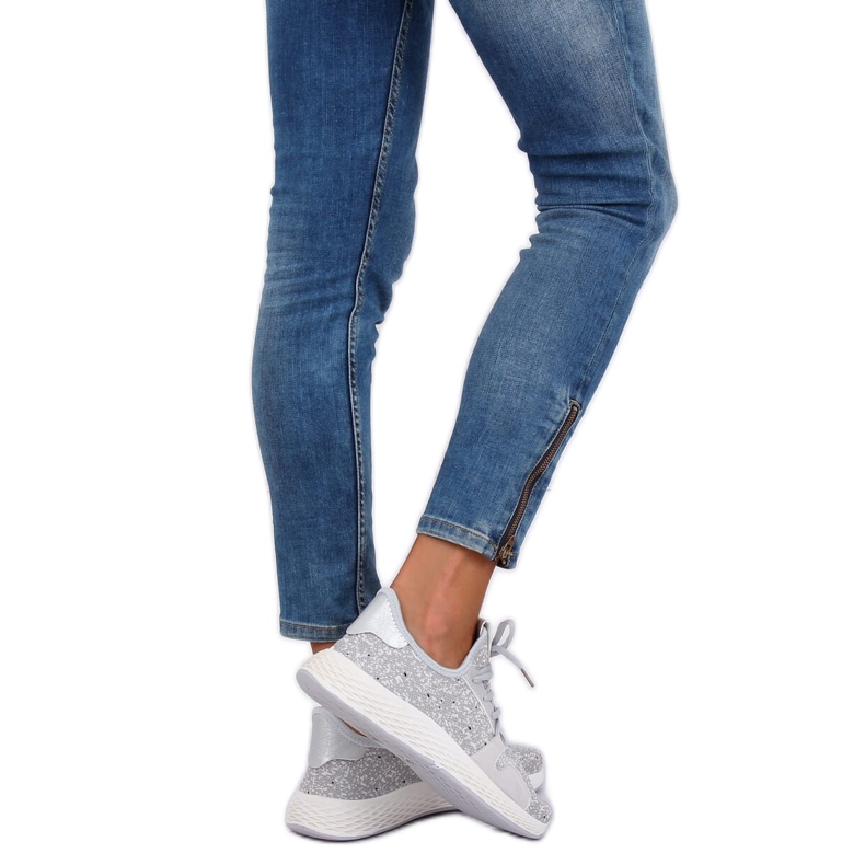 Grå AK28P Grå sportskor 1