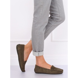 Gröna damloafers R812-1 Grön 2