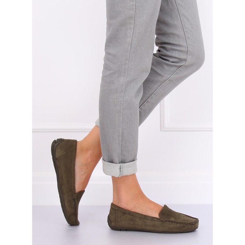 Gröna damloafers R812-1 Grön 2