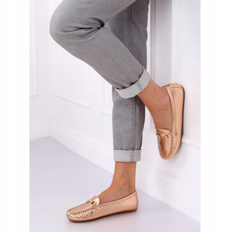 Champagne damloafers L7189A Champagne rosa 1