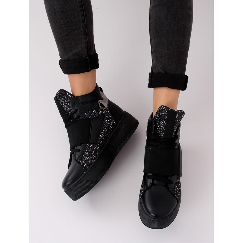 Svarta sneakers LA56 Svart 2