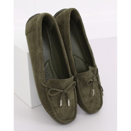 Gröna damloafers R812 Grön 1