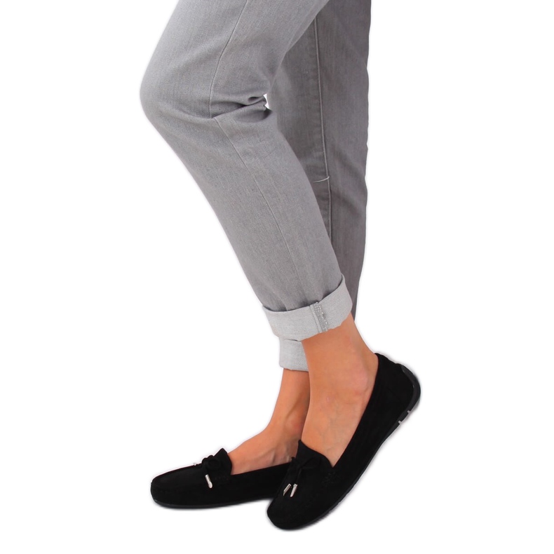 Svarta damloafers R812 Svart 2