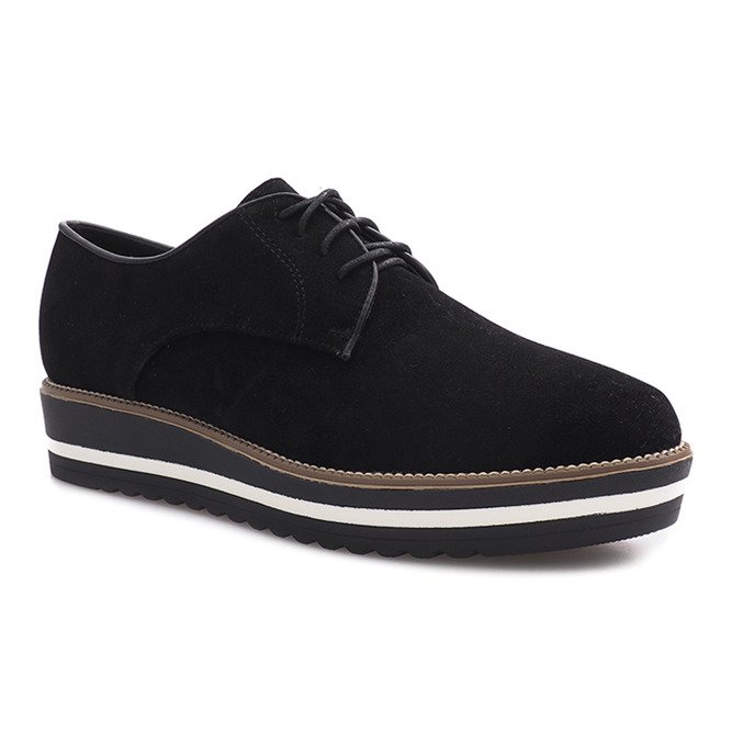 Svarta snörskor från Paulette 1