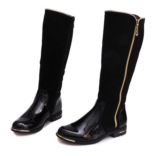 Openwork stövlar 6792 Svart 1