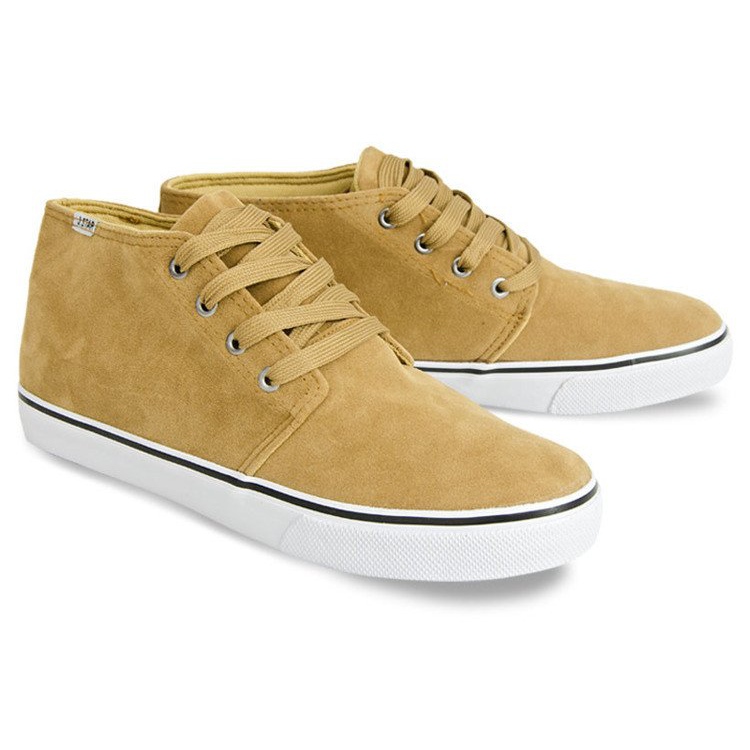 Höga Y009 kamel mocka sneakers brun 2