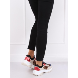 Flerfärgade sportskor YY-01 Leopard mångfärgad 2