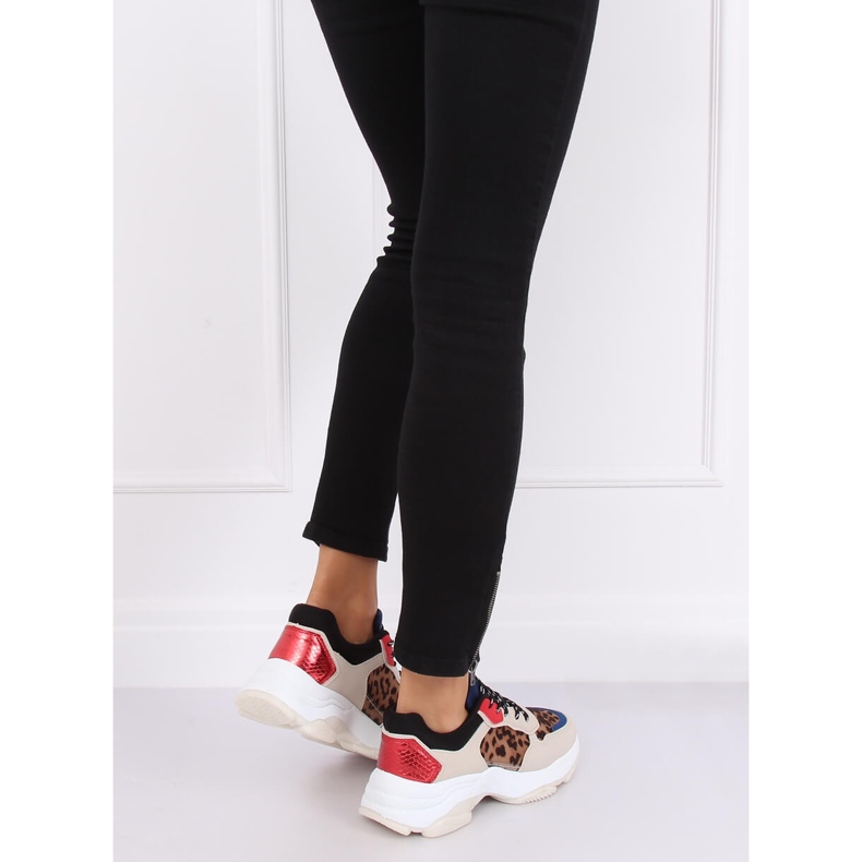 Flerfärgade sportskor YY-01 Leopard mångfärgad 2