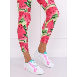 Dam sneakers W-3116 Fushia vit mångfärgad 1