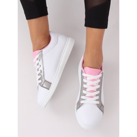 Dam sneakers W-3116 Grå vit 2