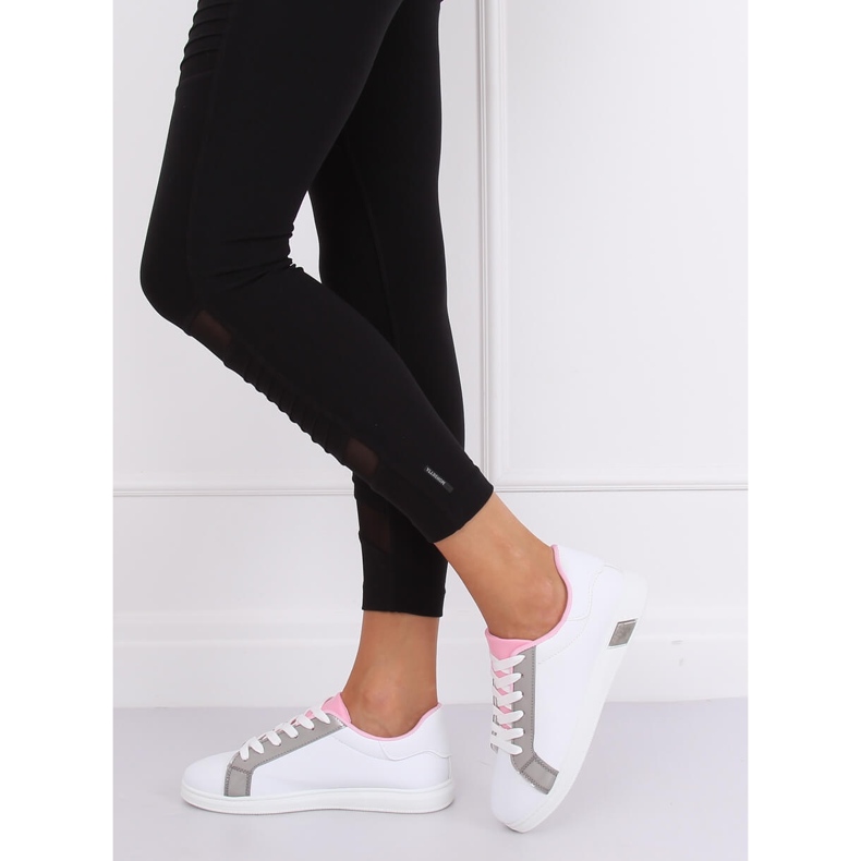Dam sneakers W-3116 Grå vit 1