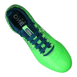 Fotbollsskor Puma One 18.3 Syn Fg M 104870 03 grön grön 1