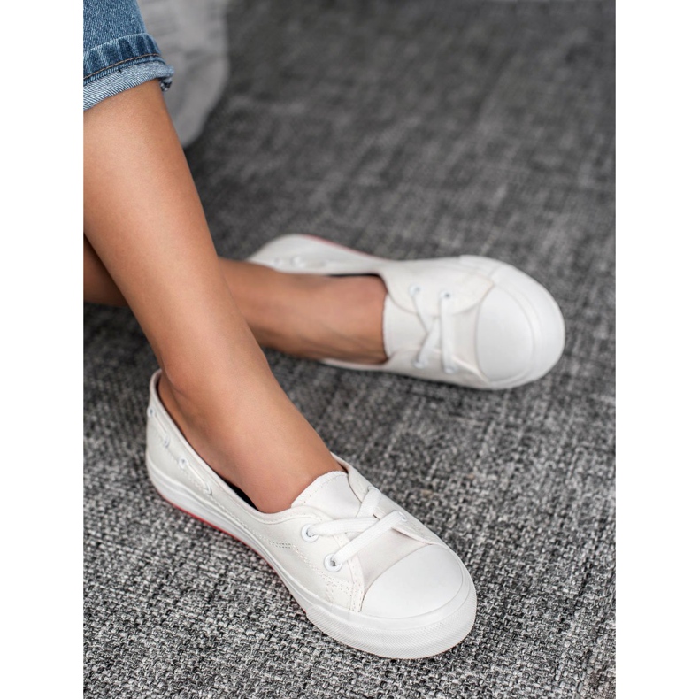 J. Star Snygga låga sneakers vit 1